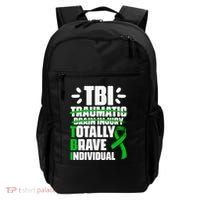 TBI Totally Brave Individual Traumatic Brain Injury Survivor Backpack thumb 0