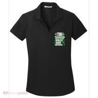 TBI Totally Brave Individual Traumatic Brain Injury Survivor Women's Dry Zone Grid Polo thumb 0