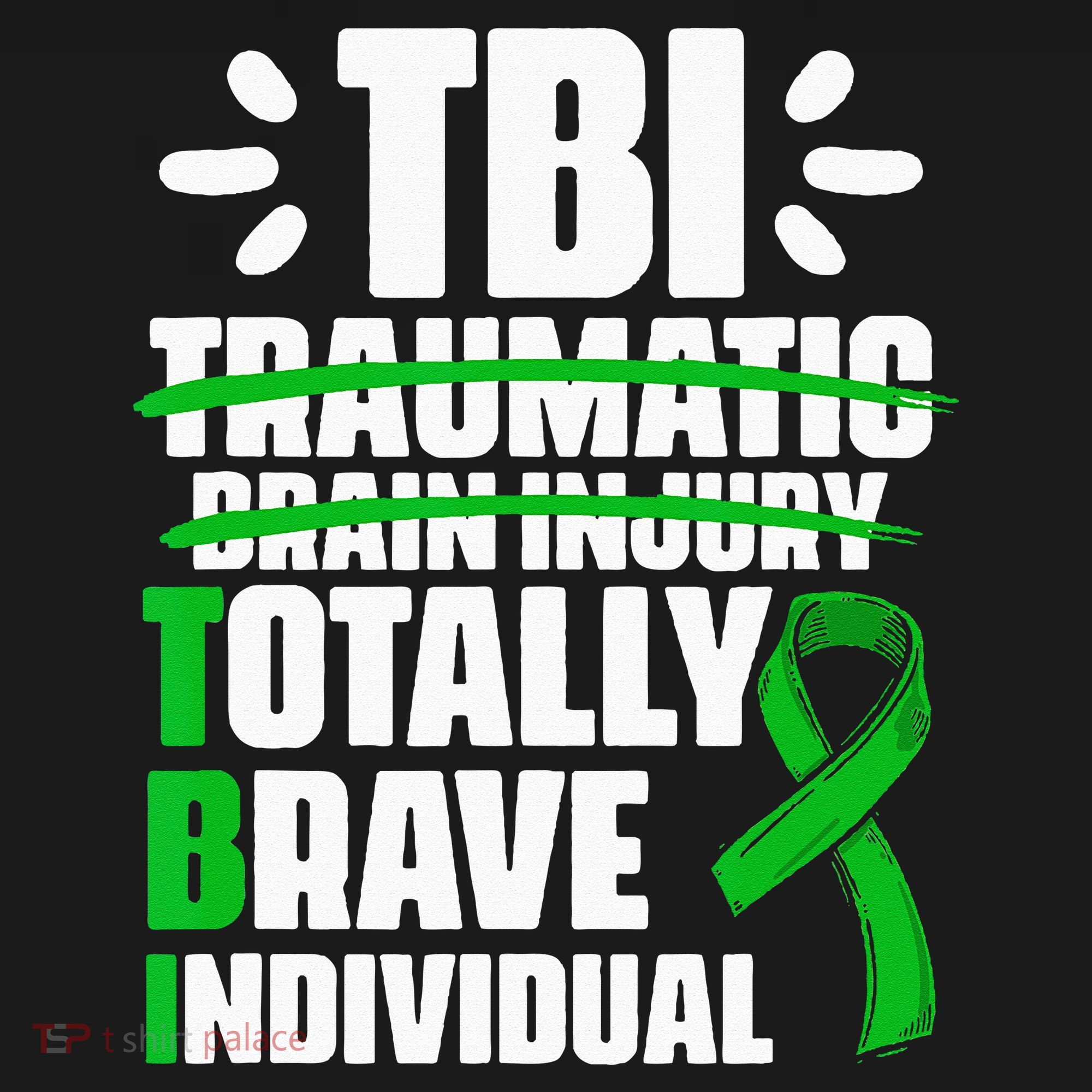 TBI Totally Brave Individual Traumatic Brain Injury Survivor Women's Hoodie