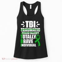 TBI Totally Brave Individual Traumatic Brain Injury Survivor Women's Tank Top thumb 0