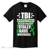 TBI Totally Brave Individual Traumatic Brain Injury Survivor Kids T-Shirt thumb 0