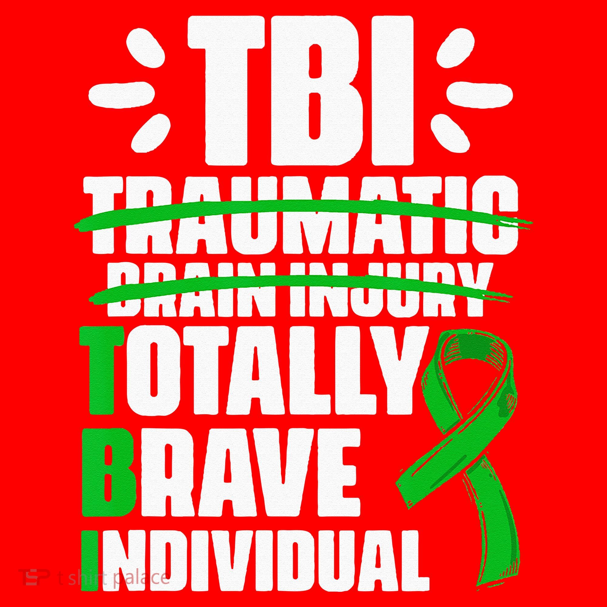 TBI Totally Brave Individual Traumatic Brain Injury Survivor Santa Hat