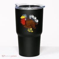 Turkey Thanksgiving Block Brick Building Master Builder Tumbler thumb 0
