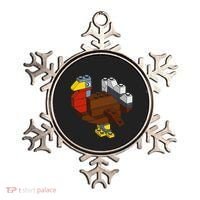 Turkey Thanksgiving Block Brick Building Master Builder Ornament thumb 0