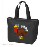 Turkey Thanksgiving Block Brick Building Master Builder Tote Bag thumb 3
