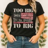 Trump Too Big To Rig We The People Women's T-Shirt thumb 2