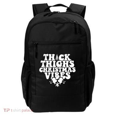 Thick Thighs Christmas Vibes Backpack