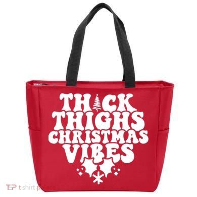 Thick Thighs Christmas Vibes Tote Bag