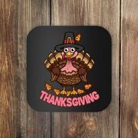 Thanksgiving Turkey Cute Holiday Coaster thumb 0