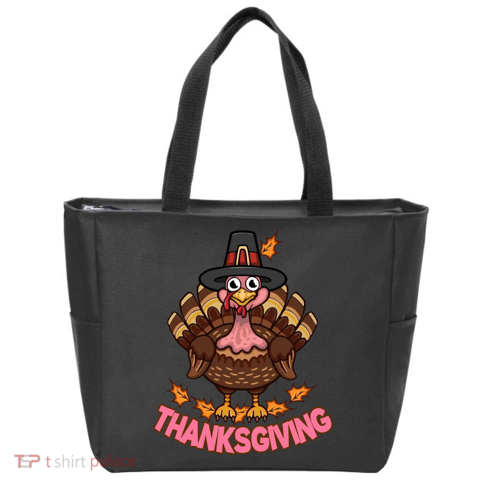 Thanksgiving Turkey Cute Holiday Tote Bag