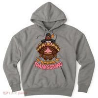 Thanksgiving Turkey Cute Holiday Hoodie thumb 0