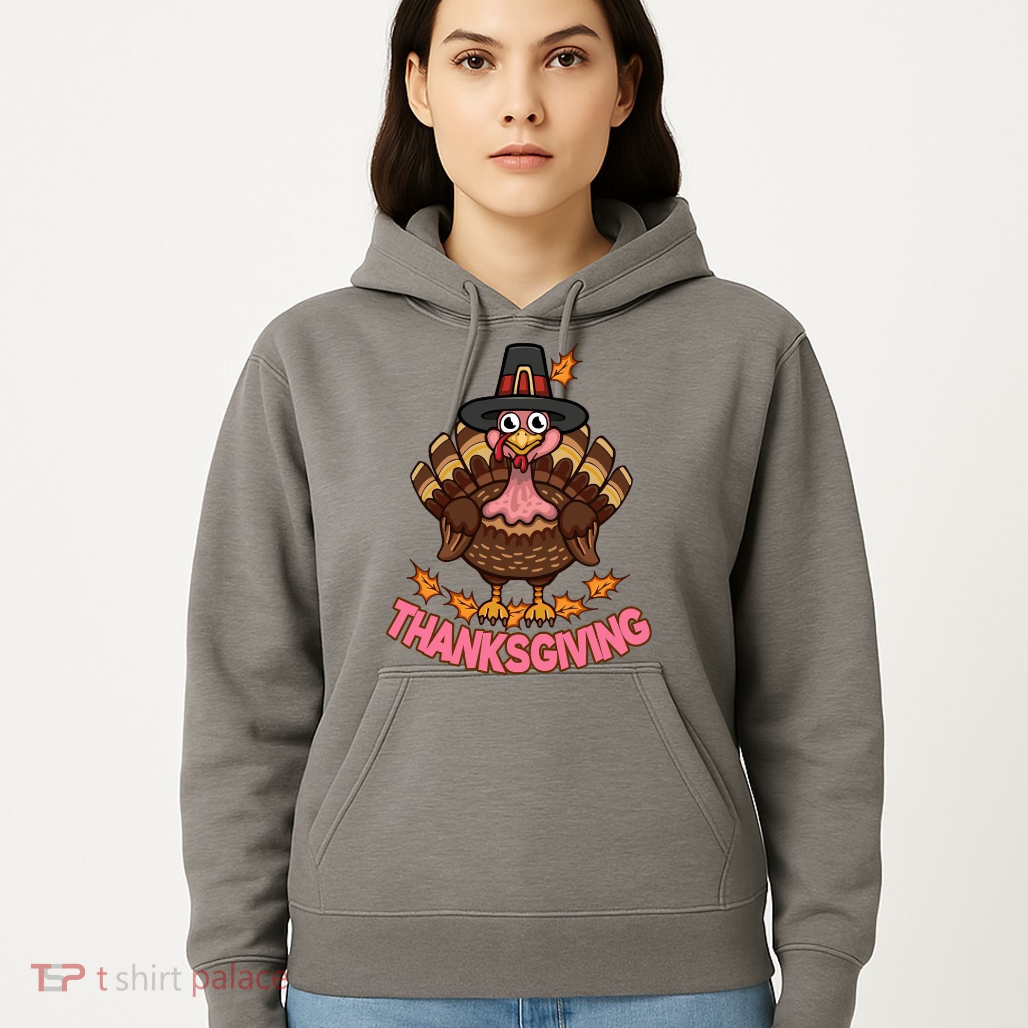 Thanksgiving Turkey Cute Holiday Hoodie