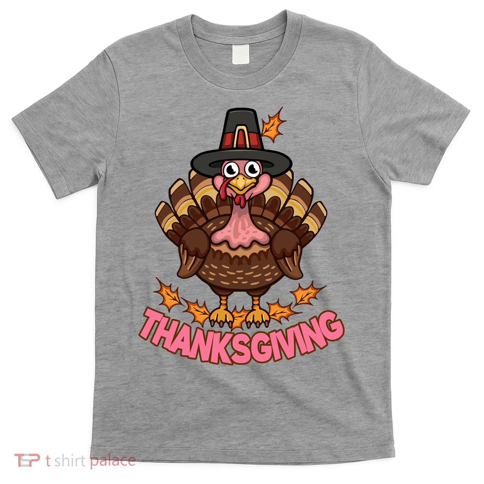 Thanksgiving Turkey Cute Holiday T-Shirt