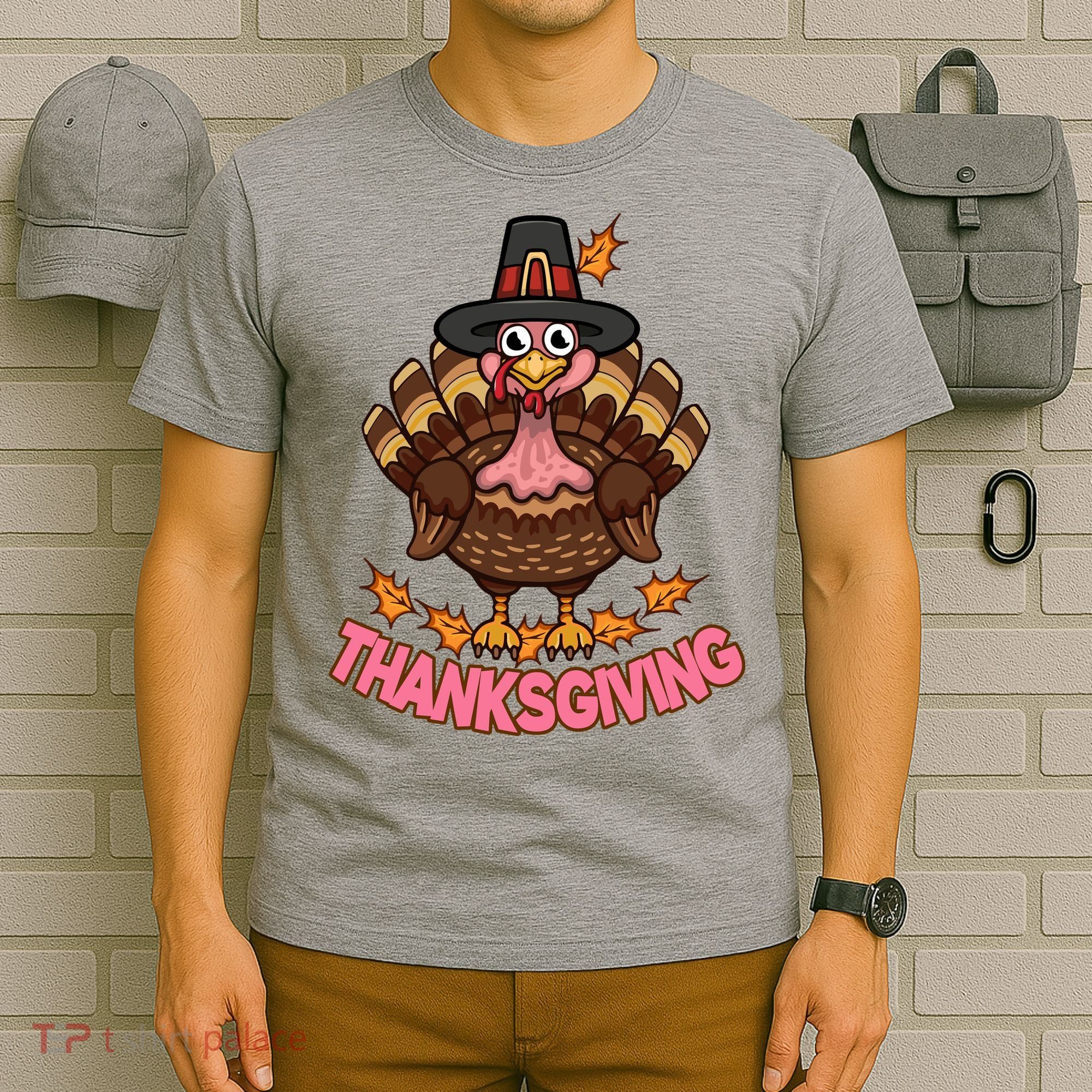 Thanksgiving Turkey Cute Holiday T-Shirt