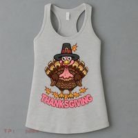 Thanksgiving Turkey Cute Holiday Women's Tank Top thumb 3