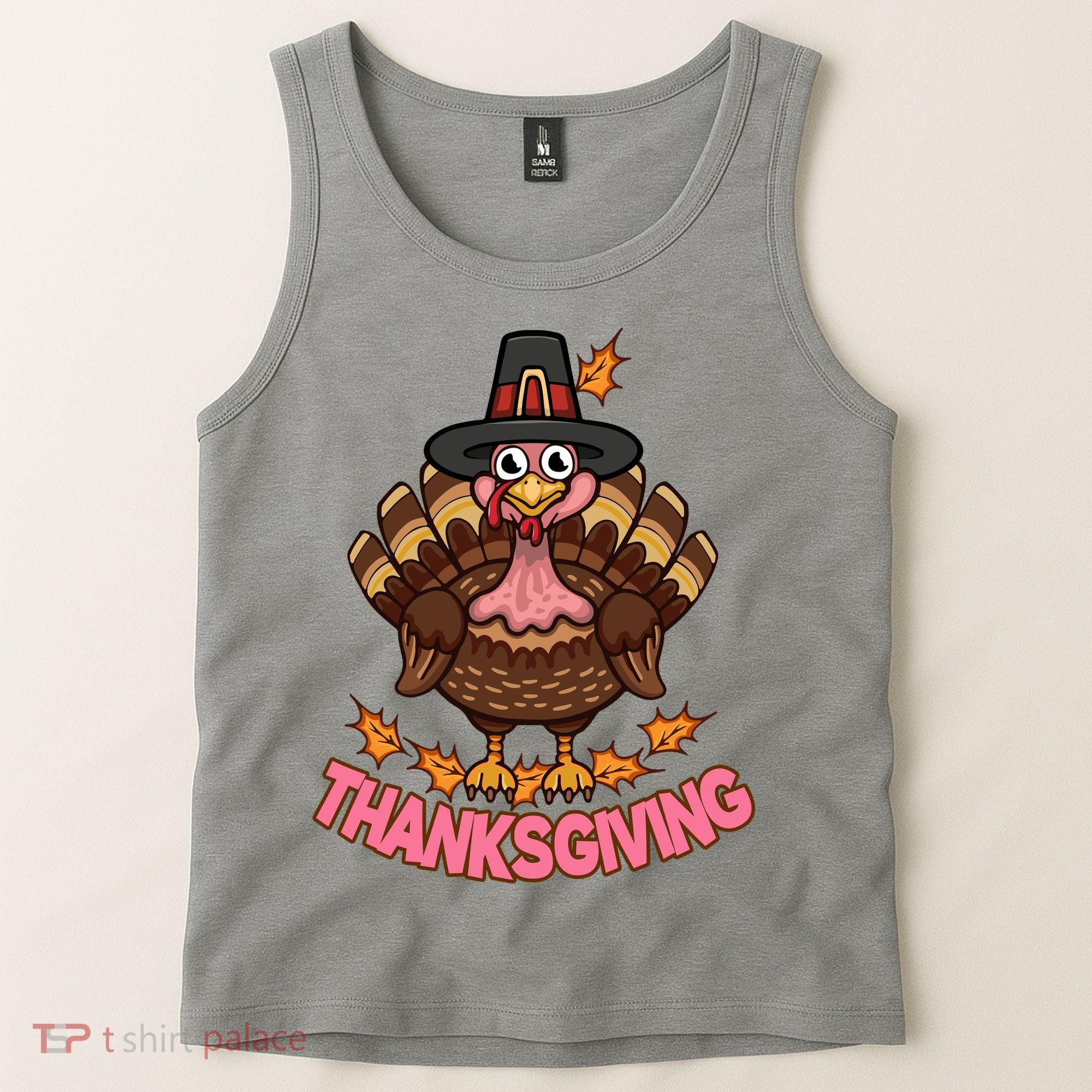 Thanksgiving Turkey Cute Holiday Tank Top