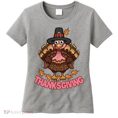Thanksgiving Turkey Cute Holiday Women's T-Shirt