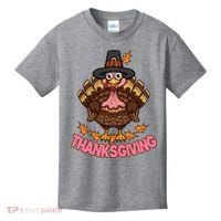 Thanksgiving Turkey Cute Holiday Kids T-Shirt thumb 0