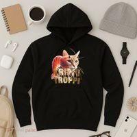 Trippi Troppi Cat Funny Meme Brainrot Humor Gen Z Hoodie thumb 3