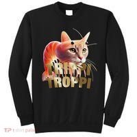 Trippi Troppi Cat Funny Meme Brainrot Humor Gen Z Sweatshirt thumb 0