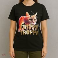 Trippi Troppi Cat Funny Meme Brainrot Humor Gen Z T-Shirt thumb 4