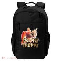Trippi Troppi Cat Funny Meme Brainrot Humor Gen Z Backpack thumb 0