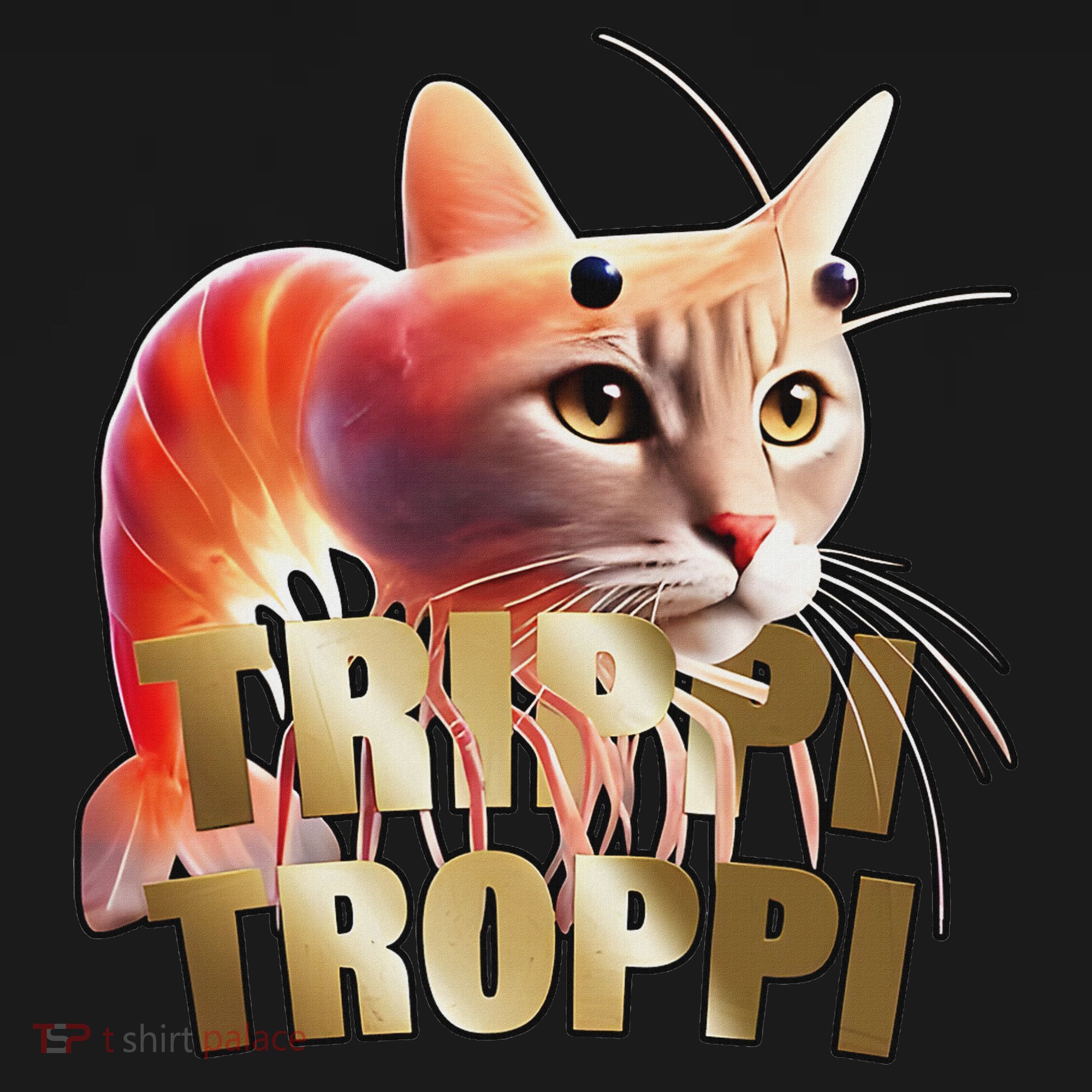 Trippi Troppi Cat Funny Meme Brainrot Humor Gen Z Women's Hoodie