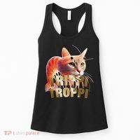 Trippi Troppi Cat Funny Meme Brainrot Humor Gen Z Women's Tank Top thumb 0