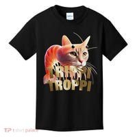 Trippi Troppi Cat Funny Meme Brainrot Humor Gen Z Kids T-Shirt thumb 0