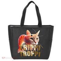 Trippi Troppi Cat Funny Meme Brainrot Humor Gen Z Tote Bag thumb 0