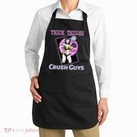 Thick Thighs Crush Guys Weightlifting Bodybuilding Gym Apron thumb 2