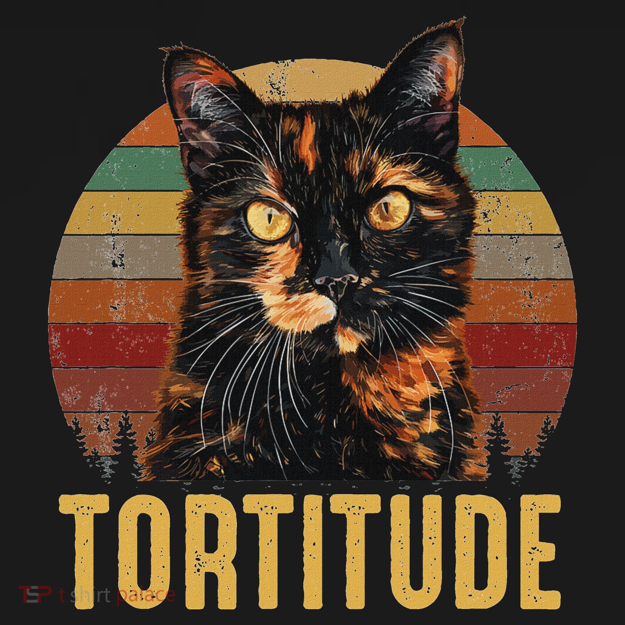 Tortitude Tortoiseshell Cat Hoodie