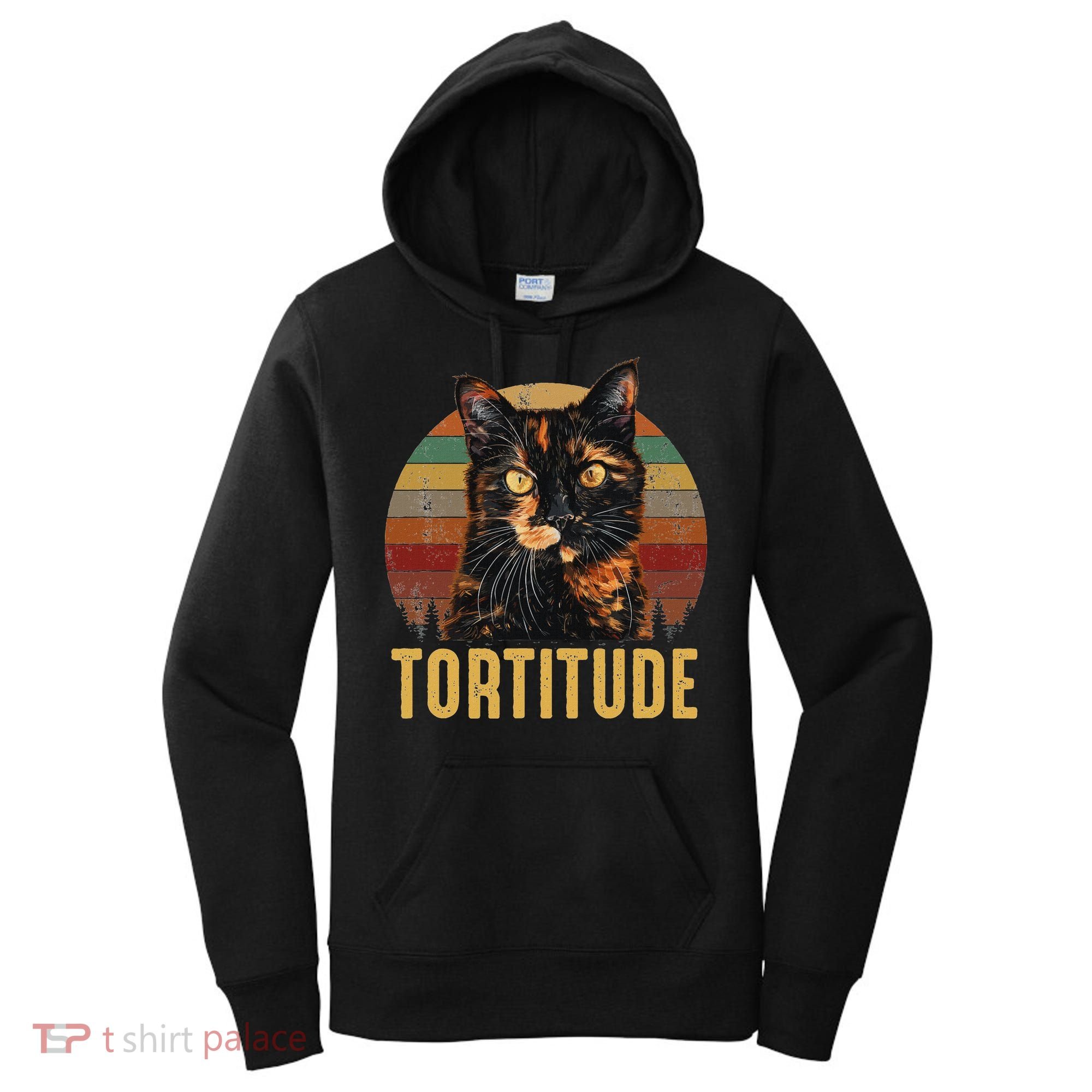 Tortitude Tortoiseshell Cat Women's Hoodie