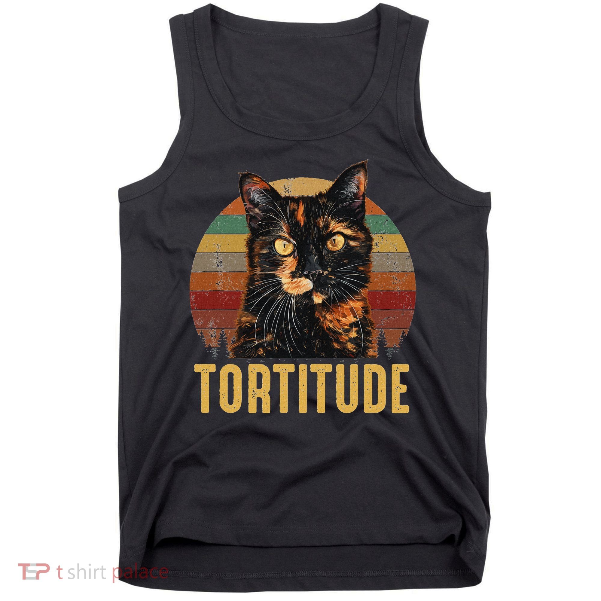 Tortitude Tortoiseshell Cat Tank Top