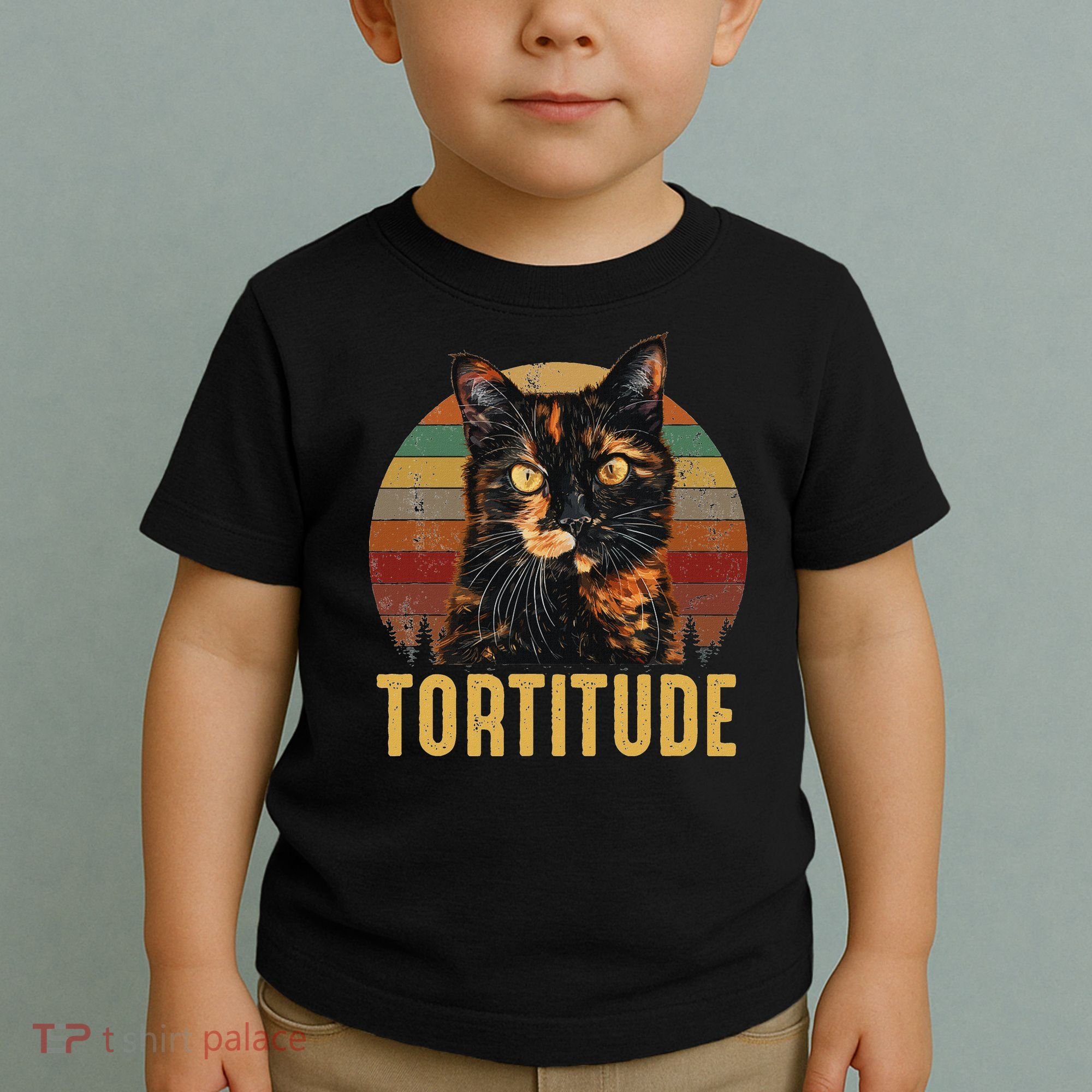 Tortitude Tortoiseshell Cat Toddler T-Shirt