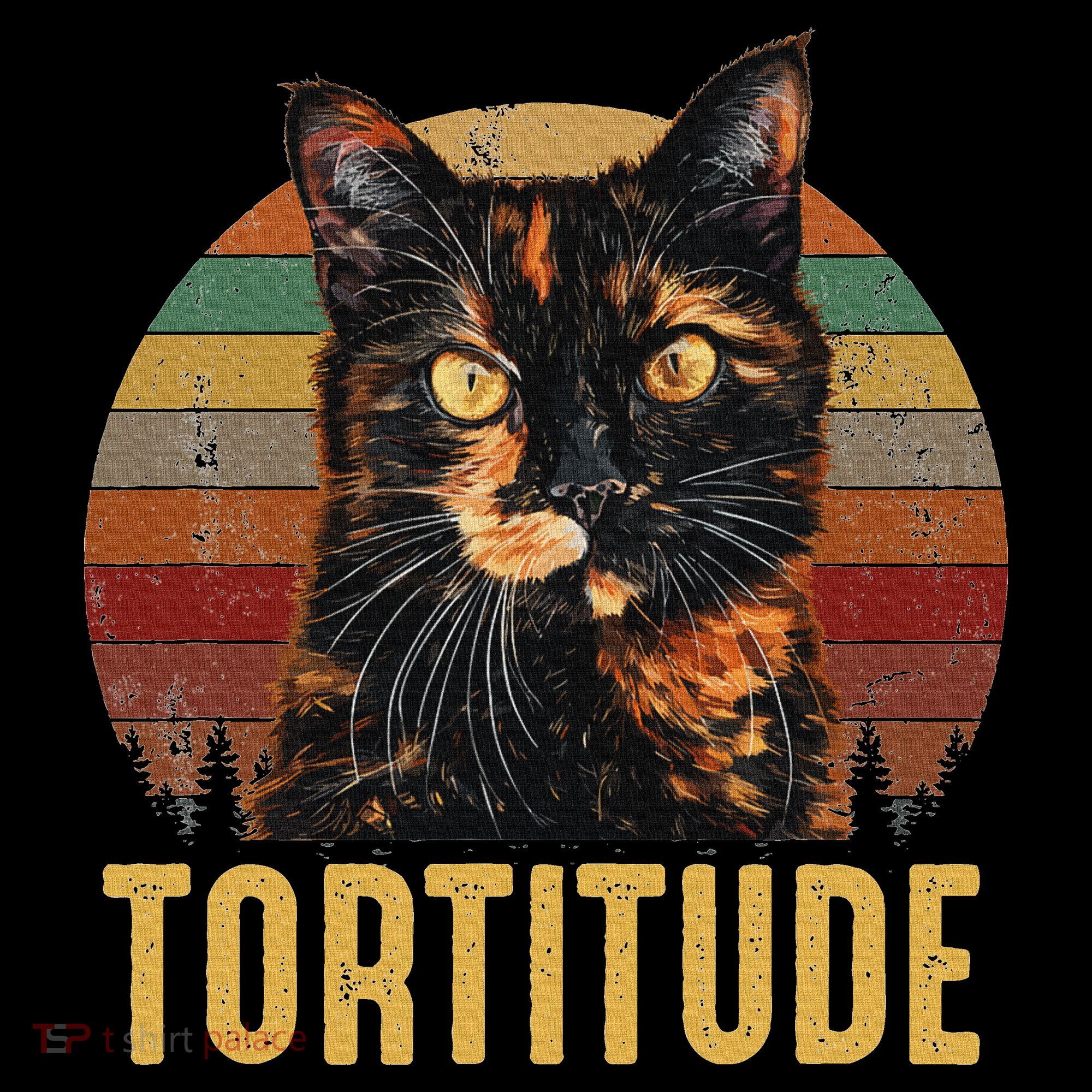 Tortitude Tortoiseshell Cat Women's Long Sleeve Shirt