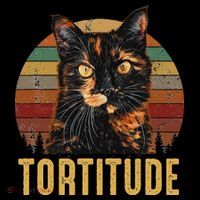 Tortitude Tortoiseshell Cat Kids Sweatshirt thumb 2