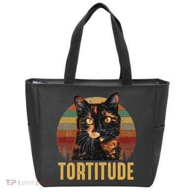 Tortitude Tortoiseshell Cat Tote Bag