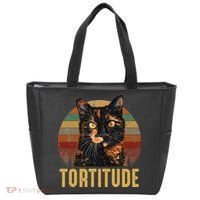 Tortitude Tortoiseshell Cat Tote Bag thumb 0