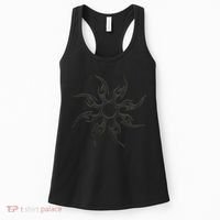 Two Time Costume Tribal Sun Symbol Forsaken Women's Tank Top thumb 0