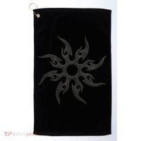 Two Time Costume Tribal Sun Symbol Forsaken Golf Towel thumb 0
