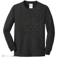 Two Time Costume Tribal Sun Symbol Forsaken Kids Long Sleeve Shirt thumb 0
