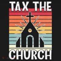 Tax The Church Anti Religion Atheism Atheist Women's Hoodie thumb 2