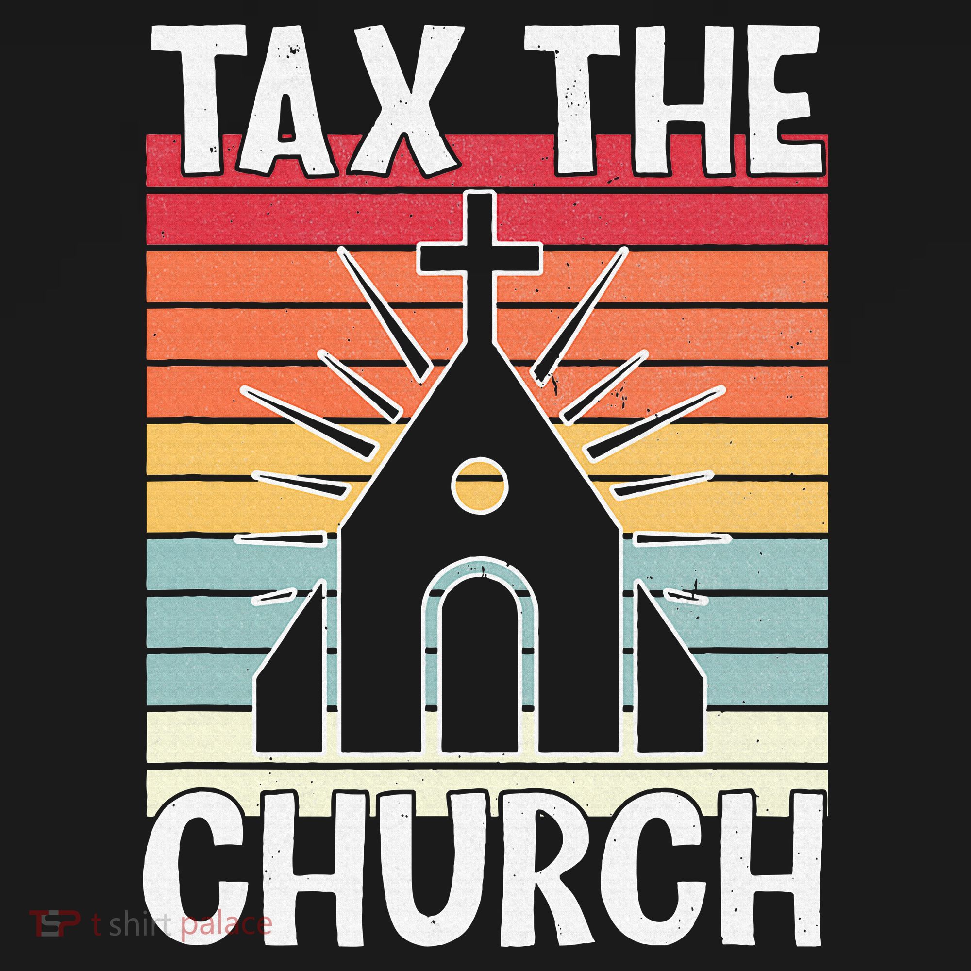 Tax The Church Anti Religion Atheism Atheist Women's Hoodie