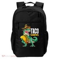 Tacosaurus Taco Cinco De Mayo Dinosaur T Rex Backpack thumb 0