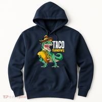 Tacosaurus Taco Cinco De Mayo Dinosaur T Rex Hoodie thumb 0