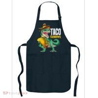 Tacosaurus Taco Cinco De Mayo Dinosaur T Rex Apron thumb 0