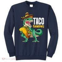 Tacosaurus Taco Cinco De Mayo Dinosaur T Rex Sweatshirt thumb 0