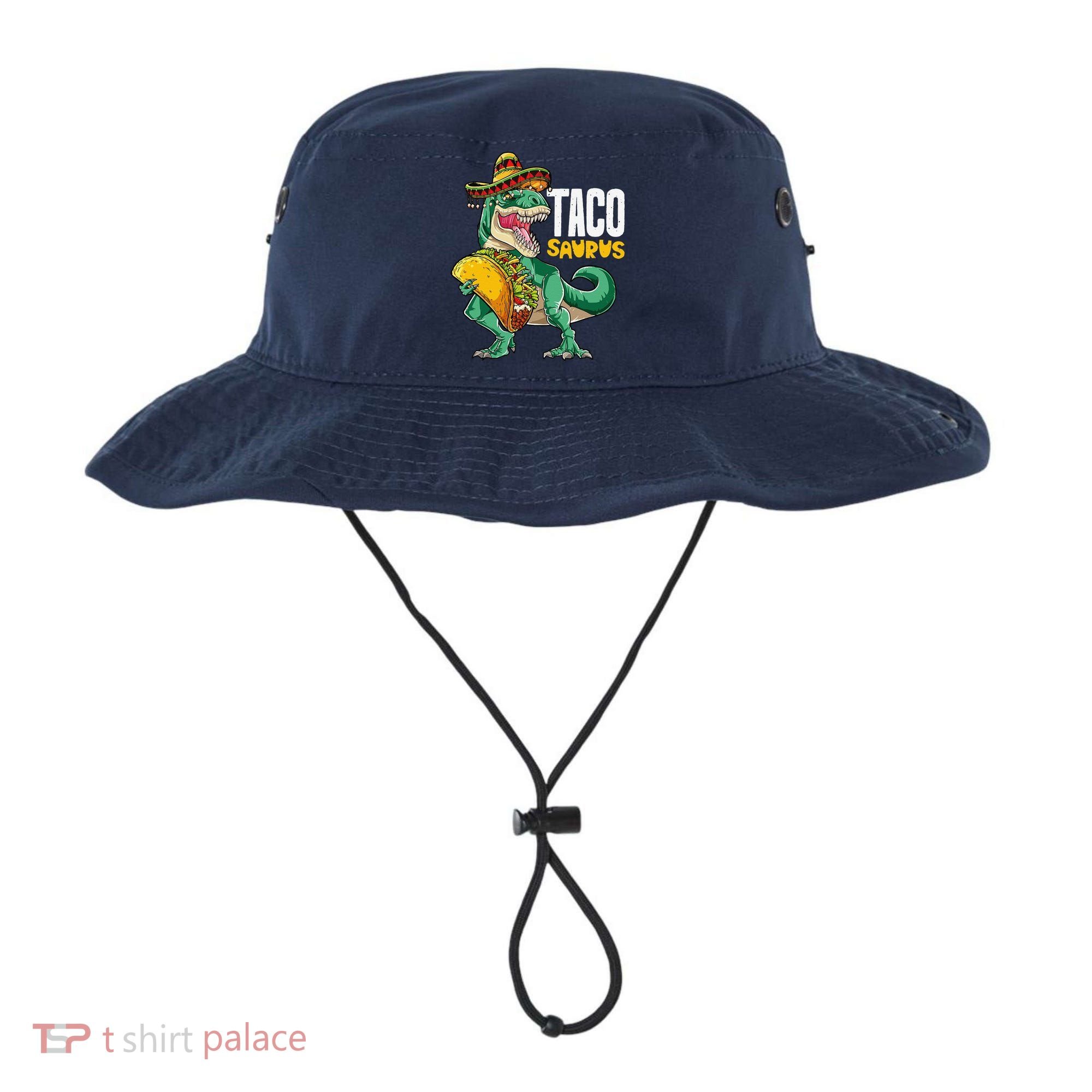 Tacosaurus Taco Cinco De Mayo Dinosaur T Rex Bucket Hat