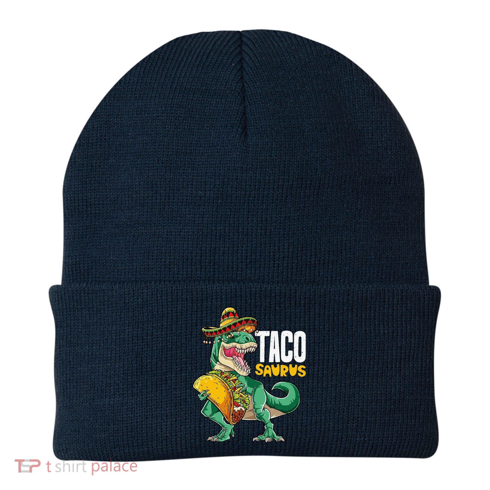Tacosaurus Taco Cinco De Mayo Dinosaur T Rex Beanie